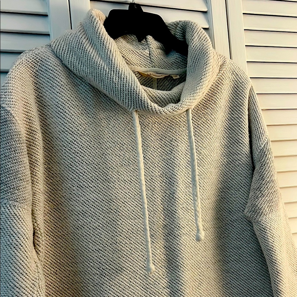 Cozy White Knit Sweater